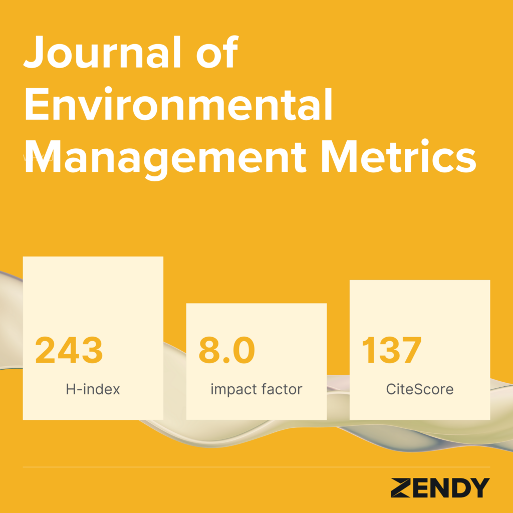 Journal of Environmental Management h-index
Journal of Environmental Management Citescore
Journal of Environmental Management impact factor