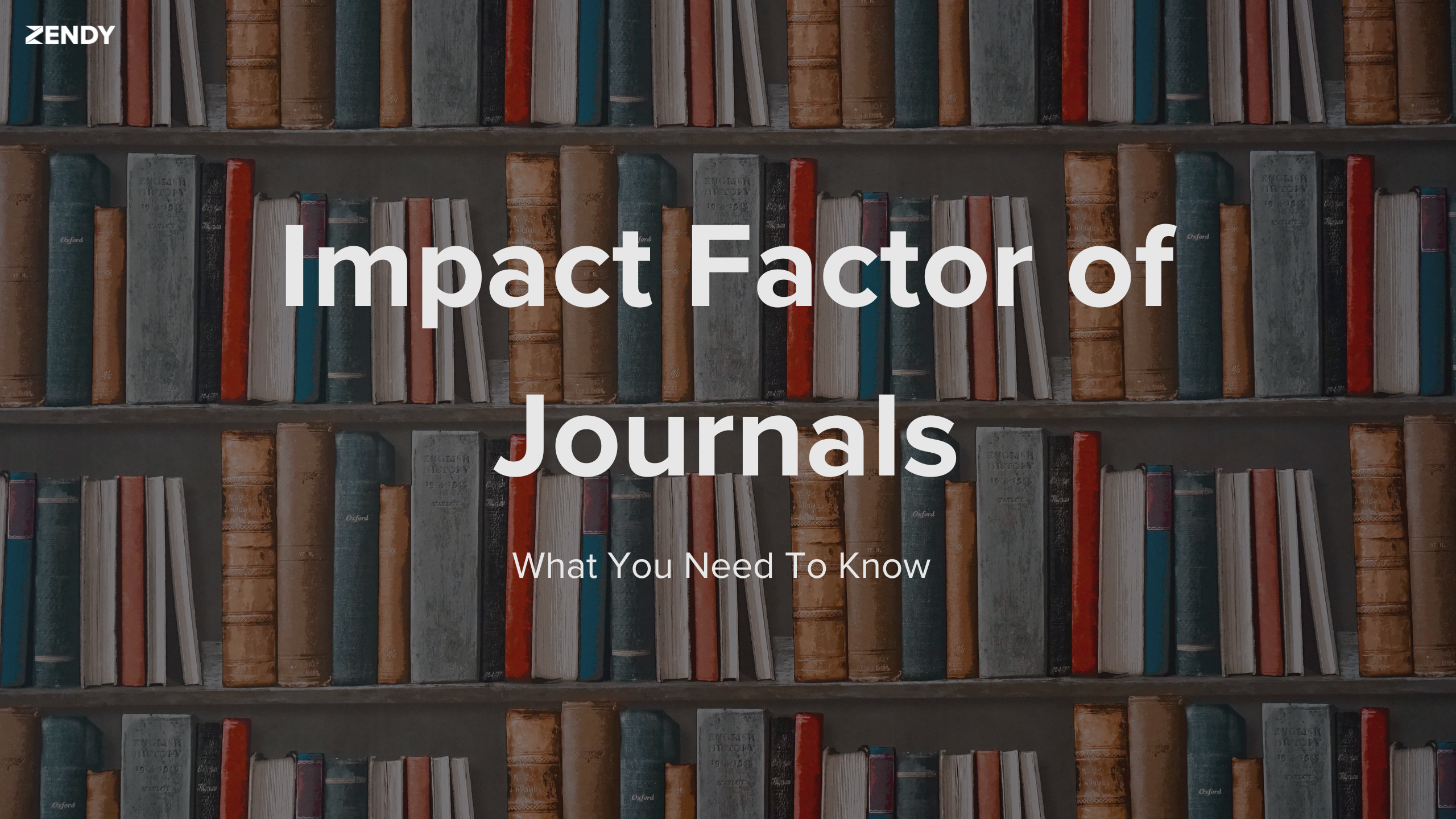 Impact Factor of Journals