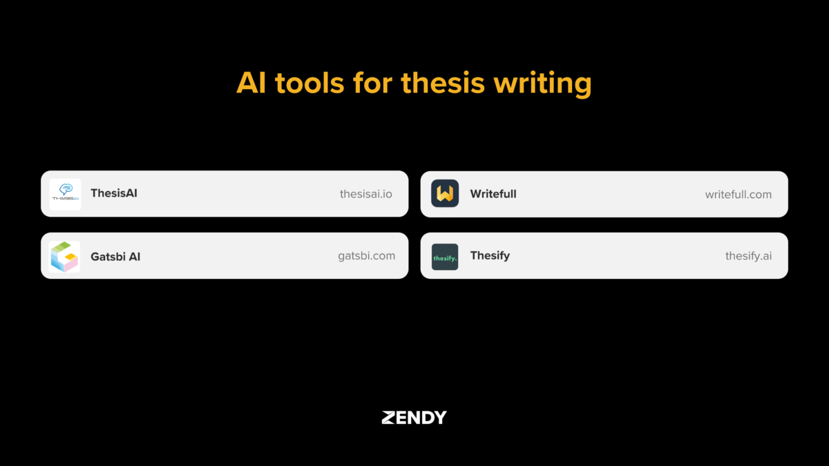 thesis writing