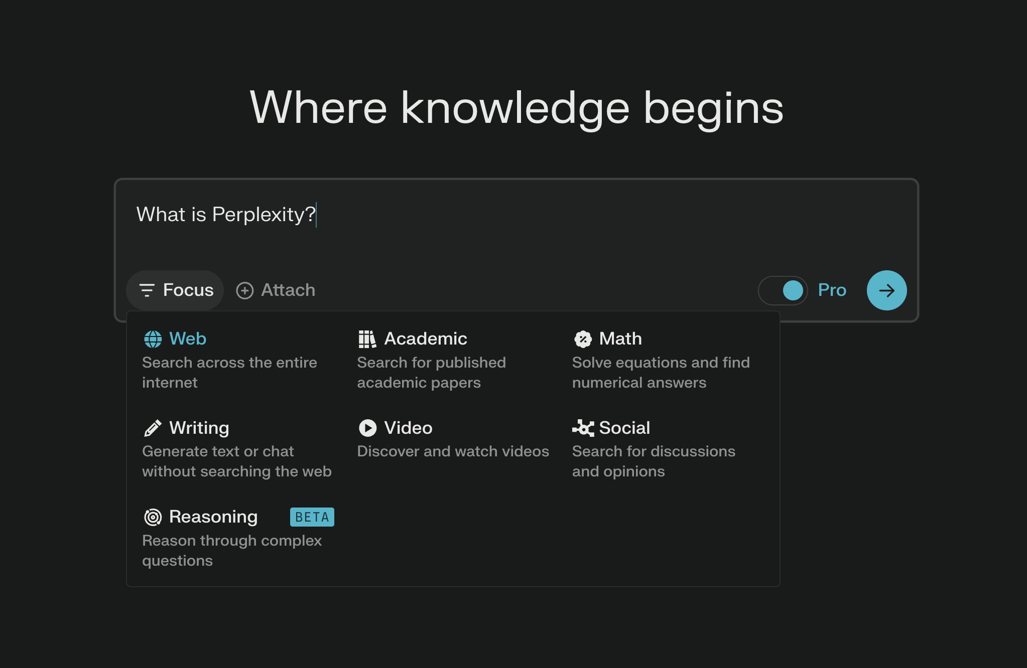 AI tools for students
Perplexity AI