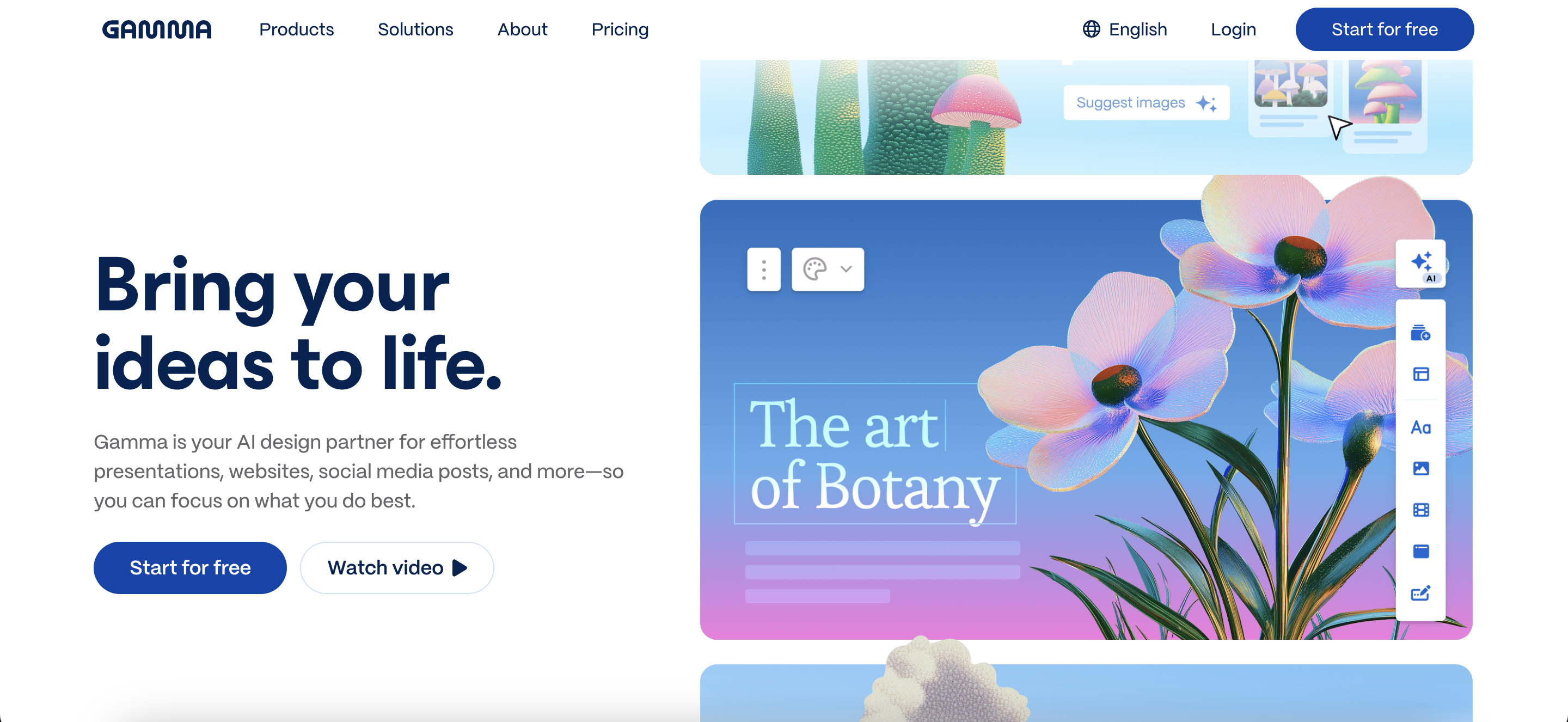 AI tools to create research presentation